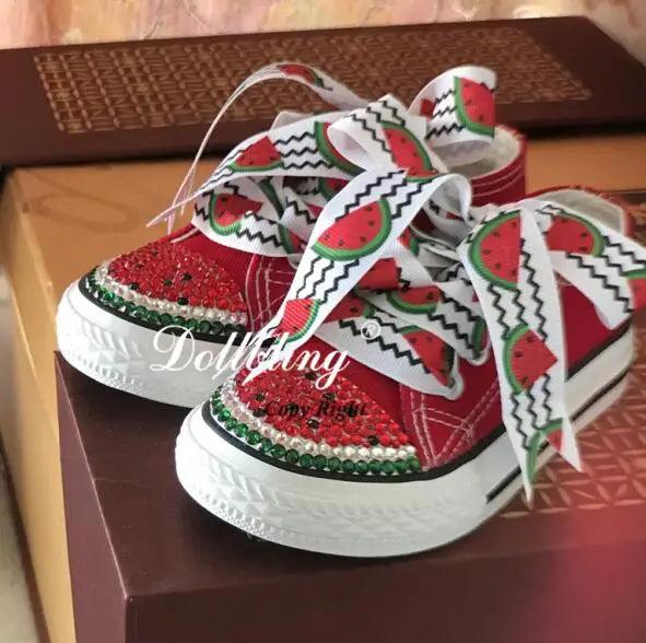 Royal Ribbon Canvas Sneakers