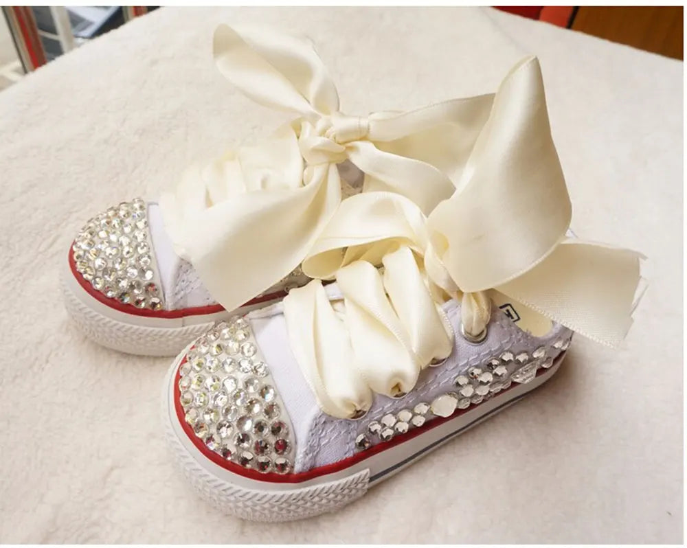 Royal Ribbon Canvas Sneakers