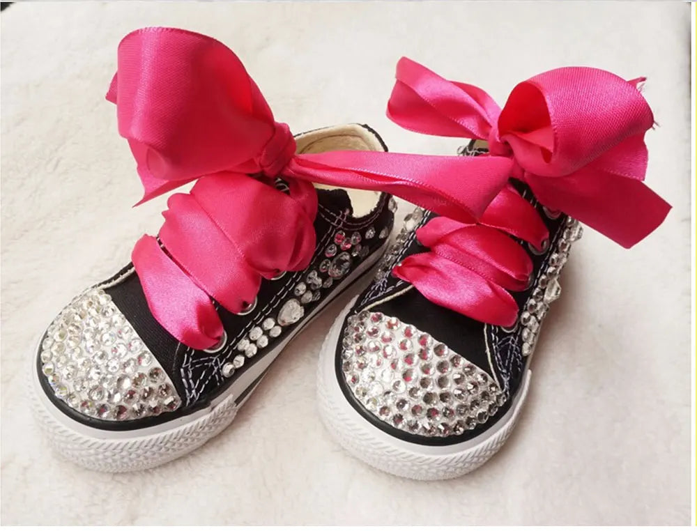 Royal Ribbon Canvas Sneakers