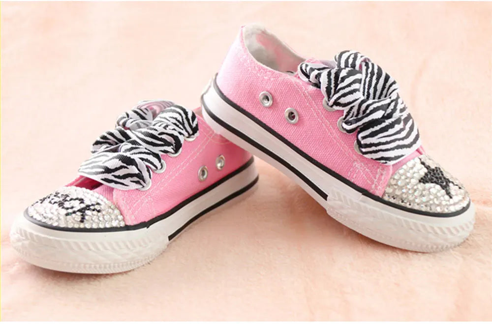 Royal Ribbon Canvas Sneakers