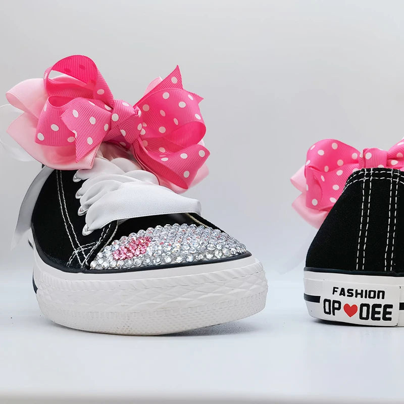 Royal Ribbon Canvas Sneakers