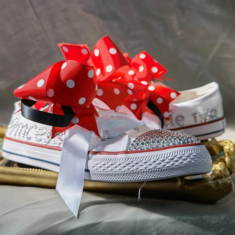 Royal Ribbon Canvas Sneakers