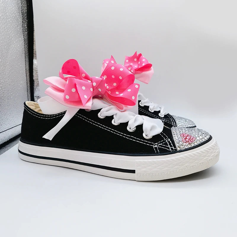 Royal Ribbon Canvas Sneakers