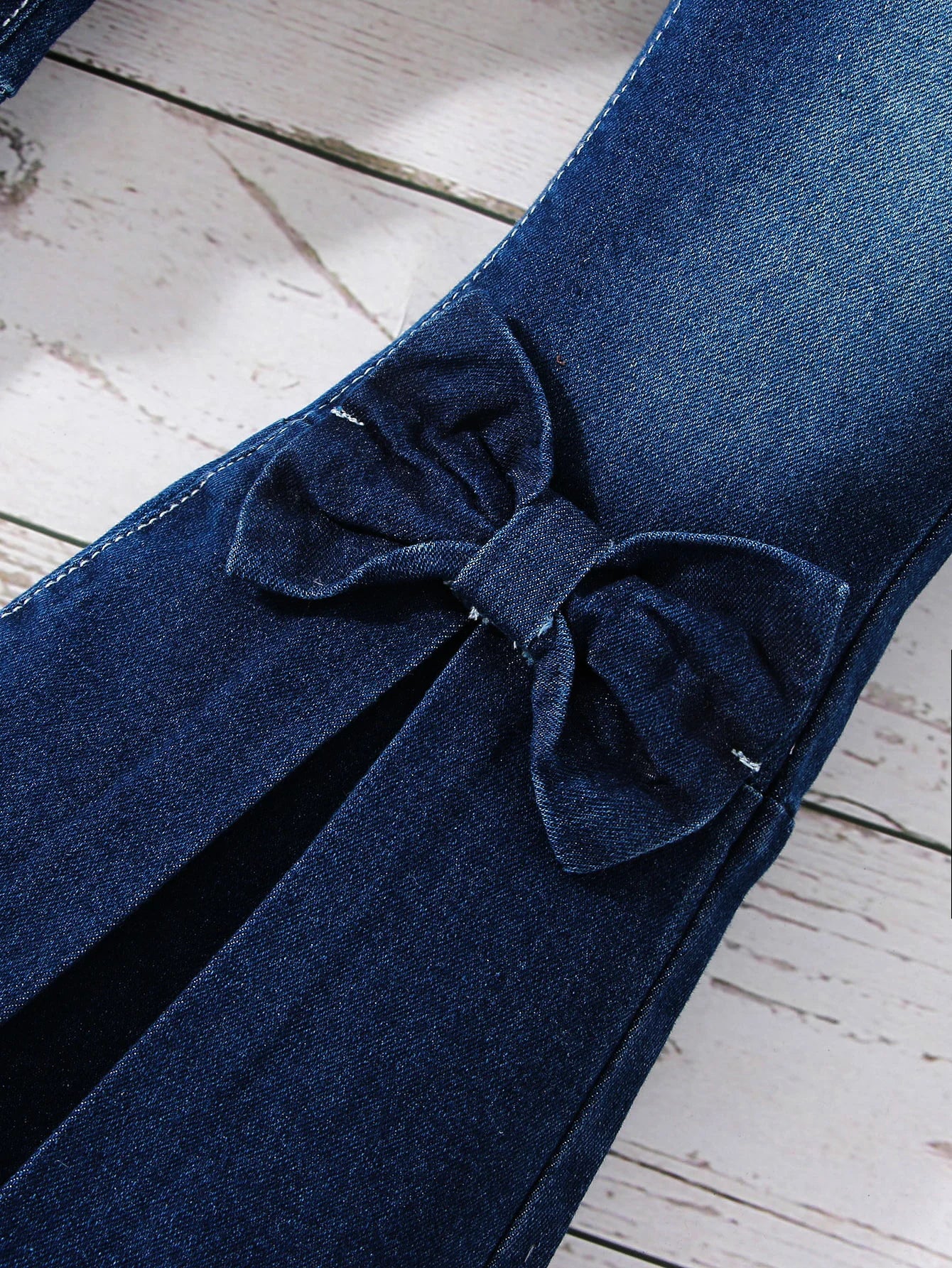 Bow'd Up Bell Bottoms