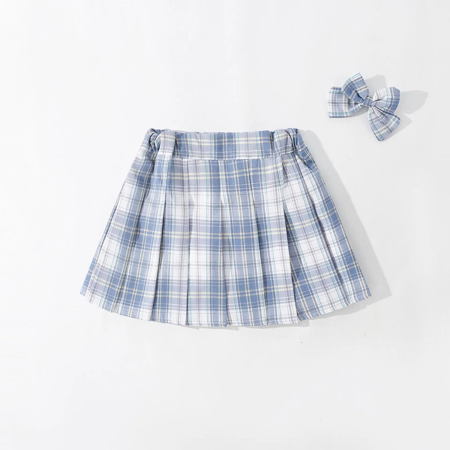 Plaid About You Skirt Set